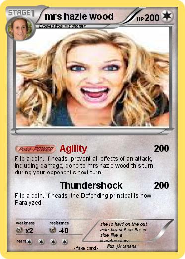 Pokemon mrs hazle wood