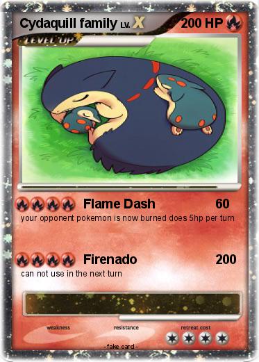 Pokemon Cydaquill family