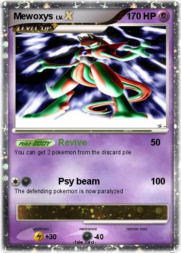 Pokemon Mewoxys