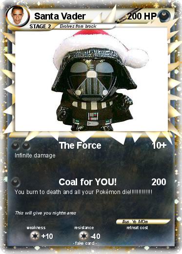 Pokemon Santa Vader