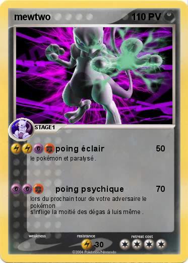 Pokemon mewtwo 