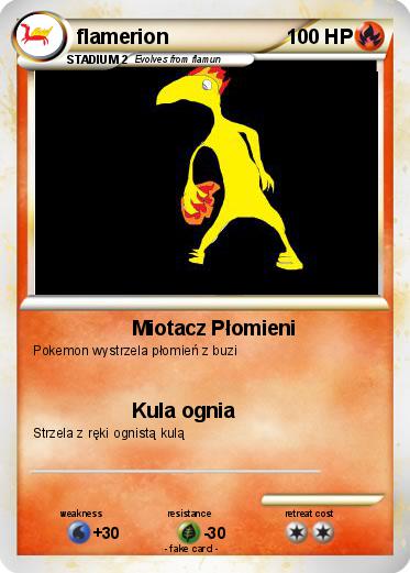 Pokemon flamerion