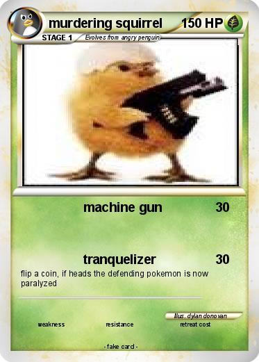 Pokemon murdering squirrel