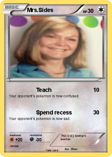 Pokemon Mrs.Sides