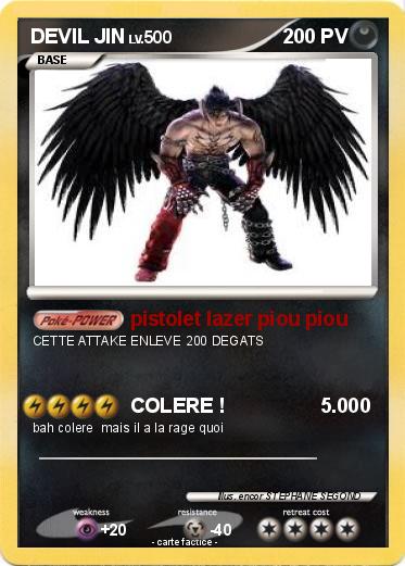 Pokemon DEVIL JIN