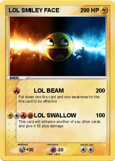 Pokemon LOL SMILEY FACE
