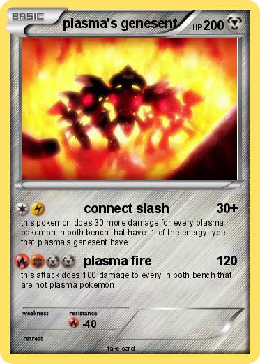 Pokemon plasma's genesent