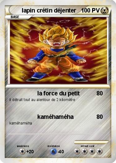 Pokemon lapin crétin déjenter