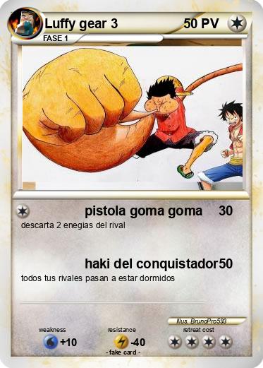 Pokemon Luffy gear 3