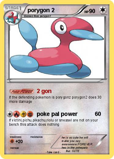 Pokemon porygon 2