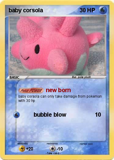 Pokemon baby corsola