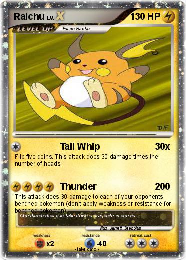 Pokemon Raichu