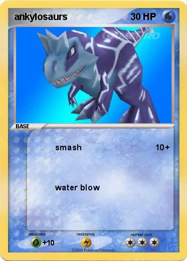 Pokemon ankylosaurs