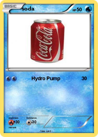 Pokemon soda