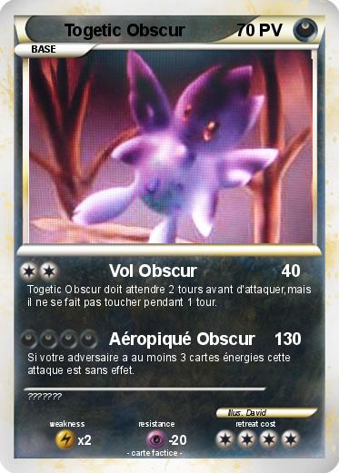 Pokemon Togetic Obscur