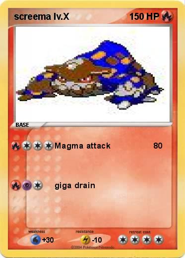 Pokemon screema lv.X