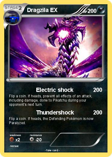 Pokemon Dragzila EX