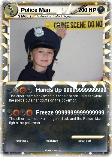 Pokemon Police Man