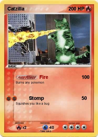 Pokemon Catzilla