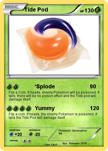 Pokemon Tide Pod