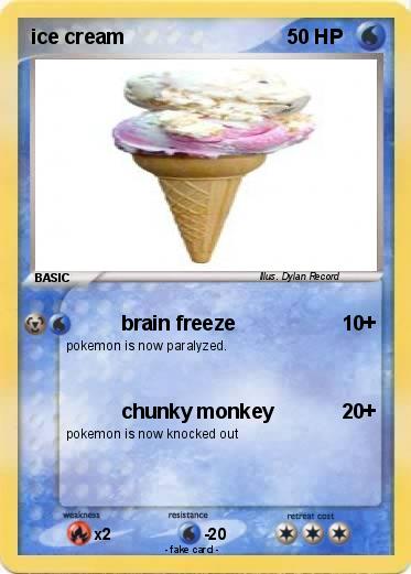 Pokemon ice cream