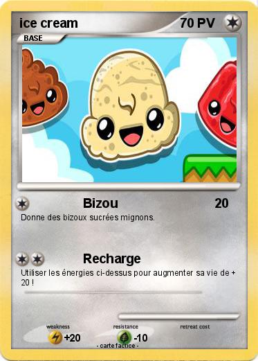 Pokemon ice cream