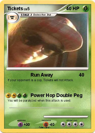 Pokemon Tickets