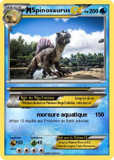 Pokemon Spinosaurus
