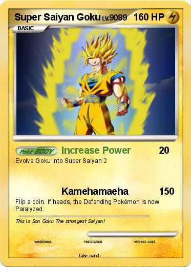 Pokemon Super Saiyan Goku