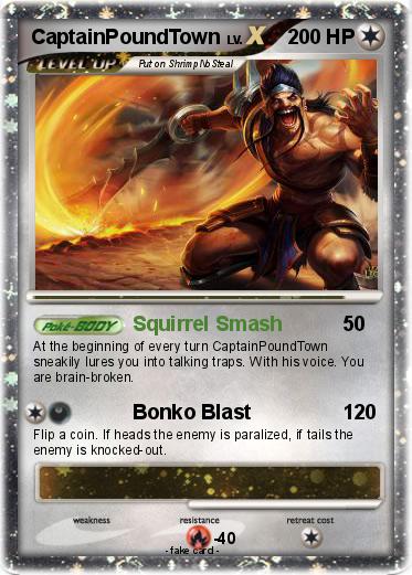 Pokemon CaptainPoundTown