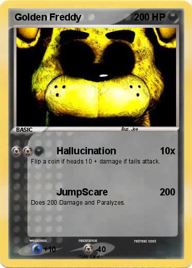 Pokemon Golden Freddy