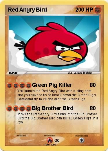 Pokemon Red Angry Bird