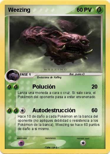 Pokemon Weezing