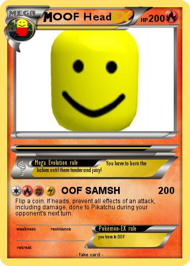 Pokemon OOF Head