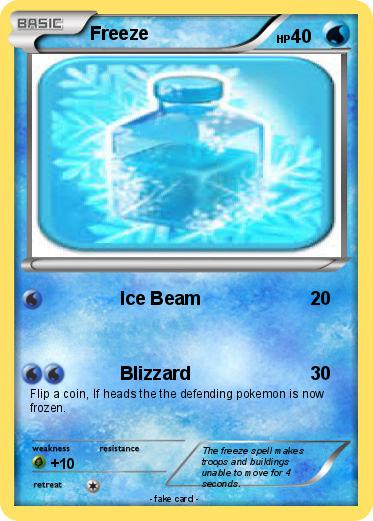 Pokemon Freeze