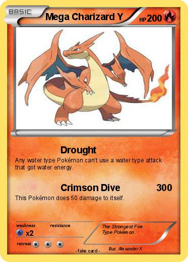Pokemon Mega Charizard Y