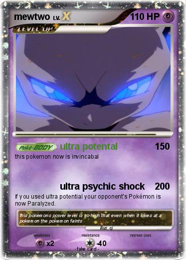 Pokemon mewtwo