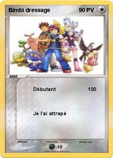 Pokemon Bimbi dressage