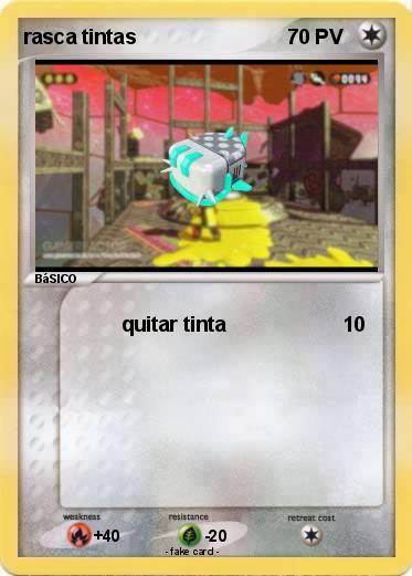 Pokemon rasca tintas