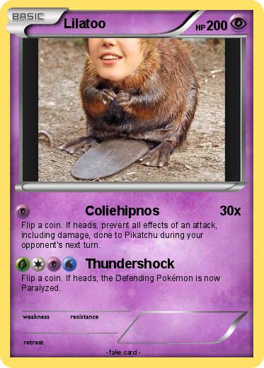 Pokemon Lilatoo