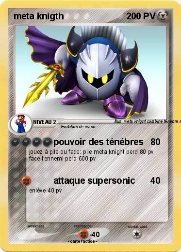 Pokemon meta knigth
