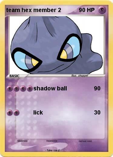 Pokemon team hex member 2