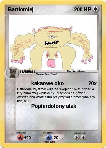Pokemon Bartłomiej