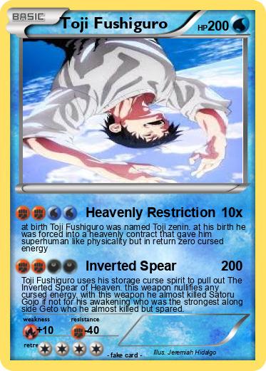 Pokemon Toji Fushiguro