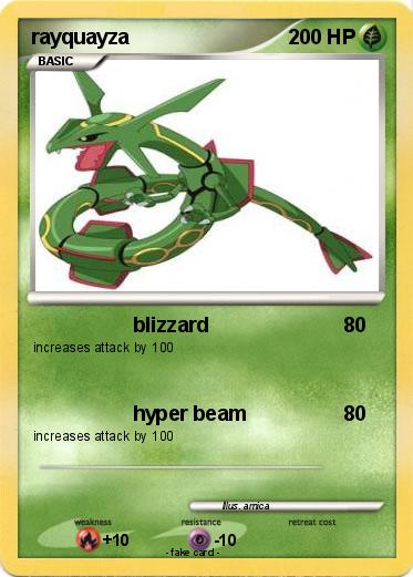 Pokemon rayquayza