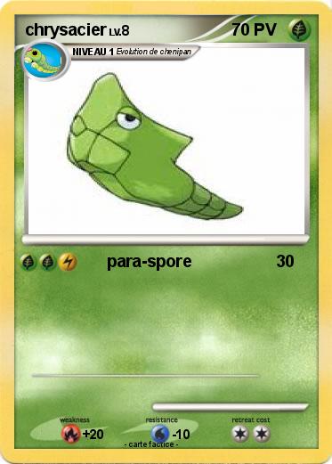 Pokemon chrysacier