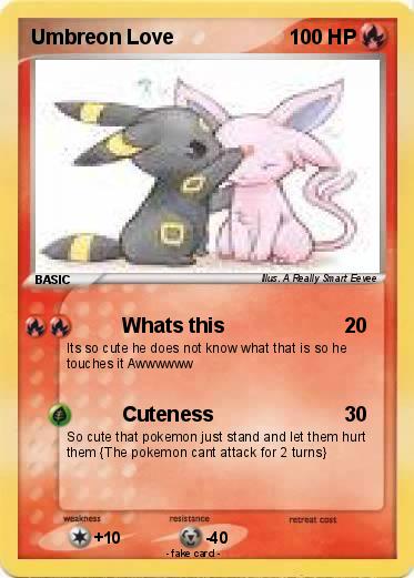 Pokemon Umbreon Love