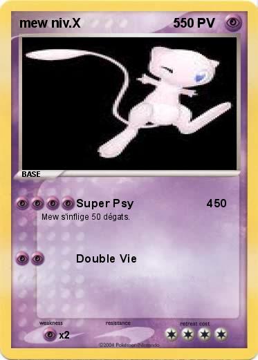 Pokemon mew niv.X                          5