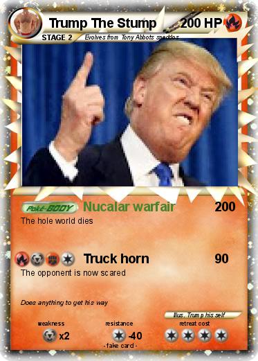 Pokemon Trump The Stump