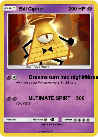 Pokemon Bill Cipher